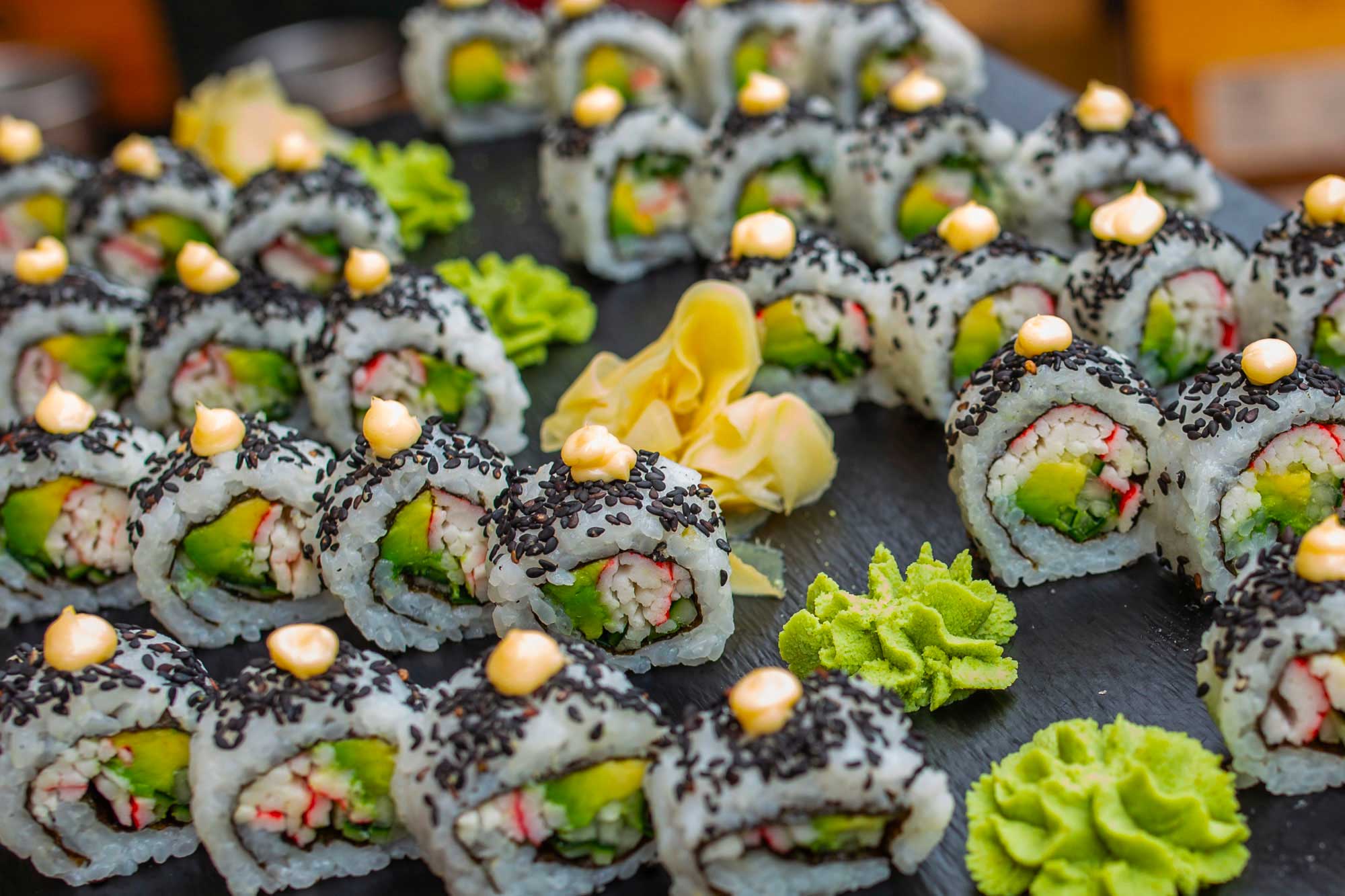 Sushi and Sashimi